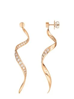 Sensual Golden Bridge Earrings