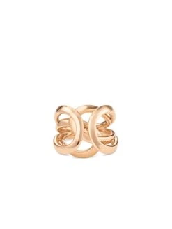Sensual Golden Bridge Ring